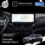 Магнітола Chevrolet Orlando 2 (2018-2023) DUDU 5 10.3" 2K QLED, 6/128, 360 (A-Style)