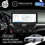 Магнітола Honda Accord 10 (CR6, CR7) (2017-2022) DUDU 5 10.3" 2K QLED, 4/32, 360 (A-Style)
