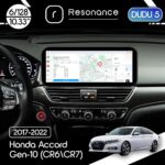 Магнітола Honda Accord 10 (CR6, CR7) (2017-2022) DUDU 5 10.3" 2K QLED, 6/128, 360 (B-Style)
