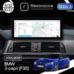 Магнітола BMW 3-Series (F30, F31, F34) (2012-2016) [NBT] DUDU 5 10.3" 2K QLED, 4/32, 360 (A-Style)