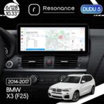 Магнітола BMW X3 (F25) (2014-2017) [NBT] DUDU 5 10.3" 2K QLED, 6/128, 360 (A-Style)