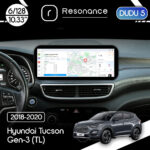 Магнітола Hyundai Tucson 3 (TL) (2018-2020) DUDU 5 10.3" 2K QLED, 6/128, 360 (B-Style)