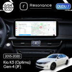 Магнітола Kia K5 (DL3) (2015-2020) DUDU 7 10.3" 2K QLED, 6/64, 360 (B-Style)