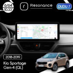 Магнітола Kia Sportage (QL) (2016-2021) DUDU 7 10.3" 2K QLED, 6/64, 360 (A-Style)