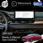 Магнітола Mazda 6 (GL) (2017-2025) DUDU 5 10.3" 2K QLED, 6/128, 360 (A-Style)