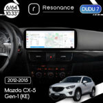 Магнітола Mazda CX-5 (KE) (2012-2015) DUDU 7 10.3" 2K QLED, 6/64, 360 (B-Style)