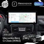 Магнітола Mercedes-Benz G-Class (W463) (2017-2018) [NTG 5.0] DUDU 7 10.3" 2K QLED, 6/64, 360 (A-Style)