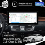 Магнітола Mercedes-Benz CLS-Class (W218) (2010-2014) [NTG 4.5] DUDU 7 10.3" 2K QLED, 6/64, 360 (A-Style)