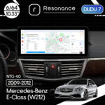 Магнітола Mercedes-Benz E-Class (W212) (2009-2011) [NTG 4.0] DUDU 7 10.3" 2K QLED, 6/64, 360 (A-Style)