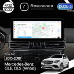 Магнітола Mercedes-Benz GLE/GLS-Class (W166/X166) (2015-2019) [NTG 5.0] DUDU 5 10.3" 2K QLED, 4/32, 360 (A-Style)