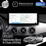 Магнітола Mercedes-Benz B-Class (W246) (2013-2014) [NTG 4.5] DUDU 5 10.3" 2K QLED, 6/128, 360 (B-Style)