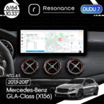 Магнітола Mercedes-Benz GLA-Class (X156) (2013-2017) [NTG 4.0/4.5] DUDU 7 10.3" 2K QLED, 6/64, 360 (B-Style)