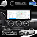 Магнітола Mercedes-Benz C/GLC-Class (W205/X253) (2015-2019) [NTG 5.0] DUDU 5 10.3" 2K QLED, 4/32, 360 (A-Style)