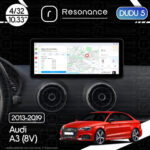 Магнітола Audi A3 (8V) (2012-2020) DUDU 5 10.33" 2K QLED, 4/32, 360 (A-Style)