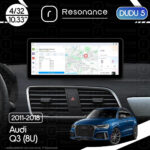 Магнітола Audi Q3 (8U) (2011-2018) DUDU 5 10.3" 2K QLED, 4/32, 360 (A-Style)