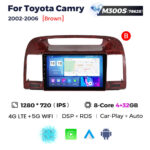 Штатна магнітола Toyota Camry (XV30) (2002-2006) M300 (4/32 Гб), 2K (2000x1200) QLED, GPS + 4G + CarPlay - Зображення 2