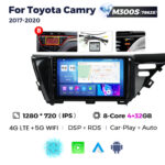 Штатна магнітола Toyota Camry 8 (XV70) (2017-2020) M300 (4/32 Гб), HD (1280x720) QLED, GPS + 4G + CarPlay - Зображення 2