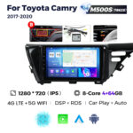 Штатна магнітола Toyota Camry 8 (XV70) (2017-2020) M500 (4/64 Гб), HD (1280x720) QLED, GPS + 4G + CarPlay - Зображення 2