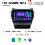 Штатна магнітола Hyundai Santa Fe (ix45) (2013-2017) M160 (2/32 Гб), HD (1024x600) GPS CarPlay