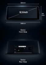 Універсальна 2-DIN магнітола Teyes LUX ONE 12,3" 4/32 Гб, 1920x720 QLED, GPS + 4G + CarPlay - Зображення 6