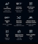 Універсальна 2-DIN магнітола Teyes LUX ONE 12,3" 4/32 Гб, 1920x720 QLED, GPS + 4G + CarPlay - Зображення 2