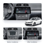 Універсальна 2-DIN магнітола Teyes LUX ONE 12,3" 4/32 Гб, 1920x720 QLED, GPS + 4G + CarPlay - Зображення 8