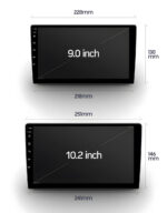 Універсальна 2-DIN магнітола Teyes СС3L 9" 4/32 Гб, 1280x720 IPS, GPS + 4G + CarPlay - Зображення 5