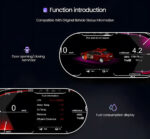Панель приладів BMW 3-серії (E90, E91, E92) (2005-2012) CCC, CIC. Цифрова LCD в стилі iDrive 7.0, 8.0 - Зображення 3