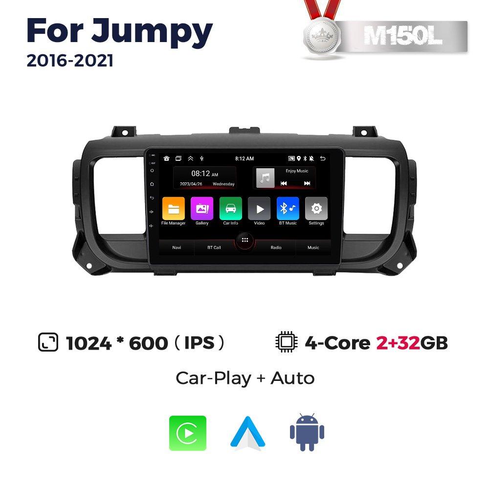 6191931000_shtatna-magnitola-citroen Штатна магнітола Citroen Jumpy 3 (2016-2021) M160 (2/32 Гб), HD (1024x600) GPS CarPlay - Зображення 1