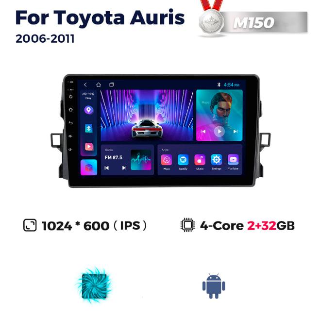 6547109052_shtatna-magnitola-toyota Штатна магнітола Toyota Auris (E150) (2006-2011) M150 (2/32 Гб), HD (1024x600) GPS - Зображення 1