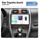 Штатная магнитола Toyota Auris 1 (2006-2011) DUDU 5, 4/32 2K (2000x1200) QLED, GPS + 4G + CarPlay - Зображення 3