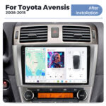 Штатная магнитола Toyota Avensis 2 (T25) (2002-2008) DUDU 5, 4/32 2K (2000x1200) QLED, GPS + 4G + CarPlay - Зображення 4