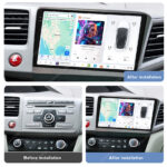 Магнітола Honda Civic 9 (2012-2015) DUDU 6 9.5" 2K QLED, 8/256, 360 - Зображення 4