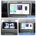 Штатна магнітола Toyota Verso 2, Corolla (2004-2009) DUDU 7, 6/64 2K (2000x1200) QLED, GPS + 4G + CarPlay - Зображення 2