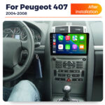Штатна магнітола Peugeot 407 (2004-2008) - Зображення 4