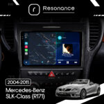 Магнітола Mercedes-Benz SLK-Class (R171) (2004-2011) Resonance Ultra M4 4/32, 9" 2K QLED - Зображення 2