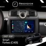Магнітола Smart Fortwo (C451) (2006-2009) Resonance Ultra M4 4/32, 9" 2K QLED - Зображення 2
