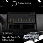 Магнітола Hyundai Santa Fe 2 (CM) (2006-2012) Resonance Ultra M6 (7862) 6/128, 10.25" QLED, 360 (Benz Style) - Зображення 6