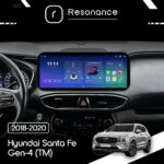 Магнітола Hyundai Santa Fe 4 (TM) (2018-2020) Resonance Ultra M4 (7862) 4/64, 10.25" QLED, 360 (Benz Style)