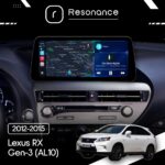Магнітола Lexus RX 3 (AL10) (2012-2015) Resonance Ultra M8 (7862) 8/256, 12.3" QLED, 360 (BMW Style) - Зображення 5