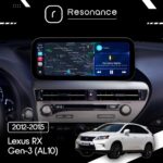 Магнітола Lexus RX 3 (AL10) (2012-2015) Resonance Ultra M8 (7862) 8/256, 12.3" QLED, 360 (Benz Style) - Зображення 5