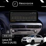 Магнітола Lexus RX 3 (AL10) (2012-2015) Resonance Ultra M8 (7862) 8/256, 12.3" QLED, 360 (Benz Style) - Зображення 6