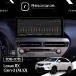 Магнітола Lexus RX 3 (AL10) (2012-2015) Resonance Ultra M8 (7862) 8/256, 12.3" QLED, 360 (Audi Style) - Зображення 6