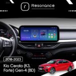 Магнітола Kia Cerato Gen-4 (K3, Forte) (BD) (2018-2023) Resonance Ultra M4 (7862) 4/64, 10.25" QLED, 360 (Benz Style)