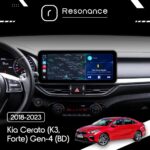 Магнітола Kia Cerato Gen-4 (K3, Forte) (BD) (2018-2023) Resonance Ultra M4 (7862) 4/64, 10.25" QLED, 360 (Audi Style) - Зображення 5