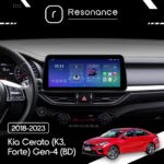 Магнітола Kia Cerato Gen-4 (K3, Forte) (BD) (2018-2023) Resonance Ultra M6 (7862) 6/128, 10.25" QLED, 360 (BMW Style)
