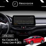 Магнітола Kia Cerato Gen-4 (K3, Forte) (BD) (2018-2023) Resonance Ultra M6 (7862) 6/128, 10.25" QLED, 360 (BMW Style) - Зображення 6