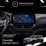 Магнітола Chevrolet Orlando 2 (2018-2023) Resonance Ultra M6 (7862) 6/128, 10.25" QLED, 360 (BMW Style) - Зображення 5
