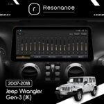Магнітола Jeep Wrangler 3 (2007-2018) Resonance Ultra M6 (7862) 6/128, 10.25" QLED, 360 (BMW Style) - Зображення 6
