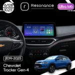 Магнітола Chevrolet Tracker 4 (2019-2025) Resonance Ultra M6 (7862) 6/128, 10.25" QLED, 360 (BMW Style)